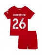 Otroški Nogometna dresi replika Liverpool Andrew Robertson #26 Domači 2023-24 Kratek rokav (+ hlače)